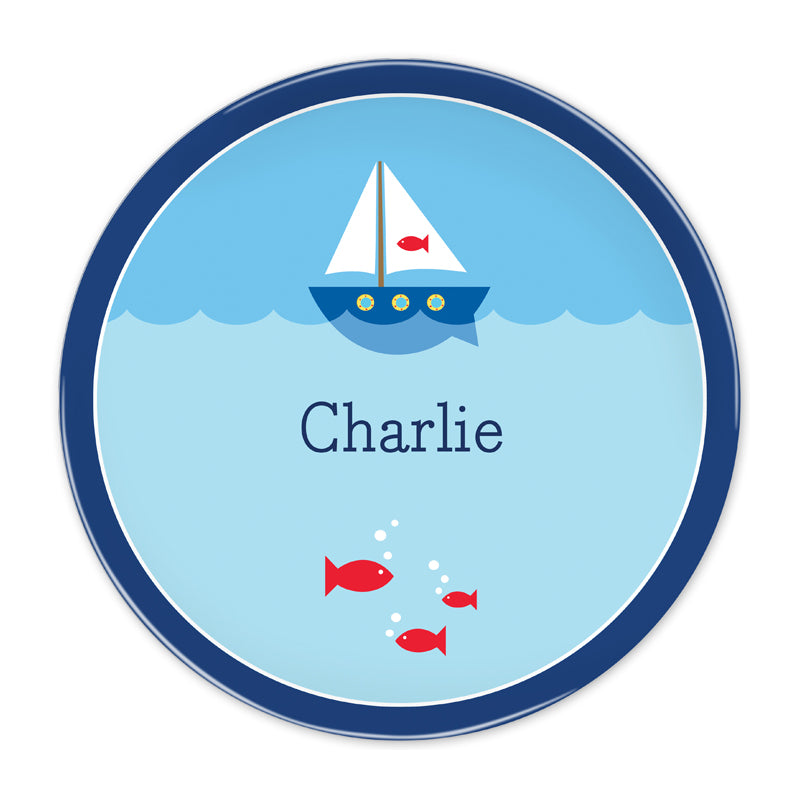 Sailboat Plate Set
