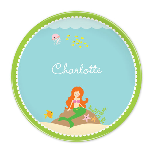 Mermaid Plate Set