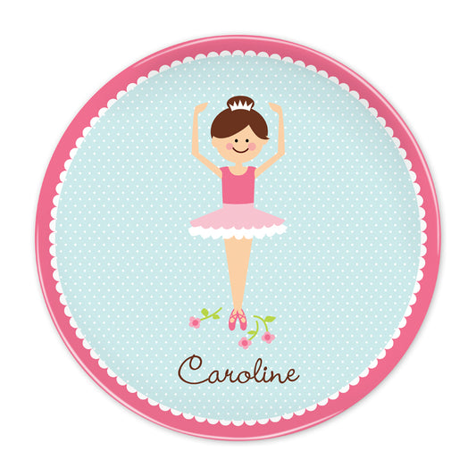 Ballerina Plate Set