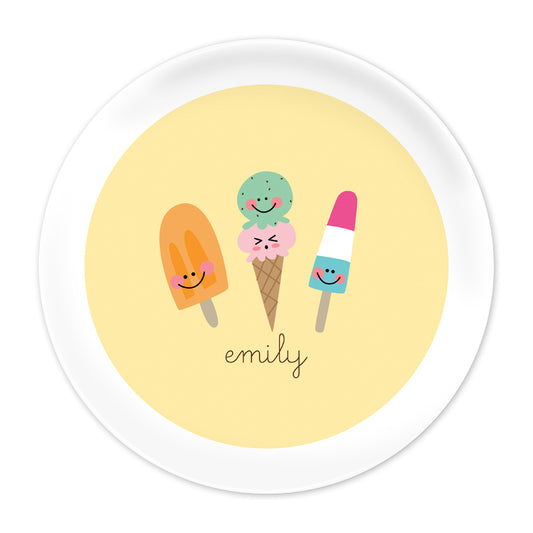 Icy Treats Plate Set