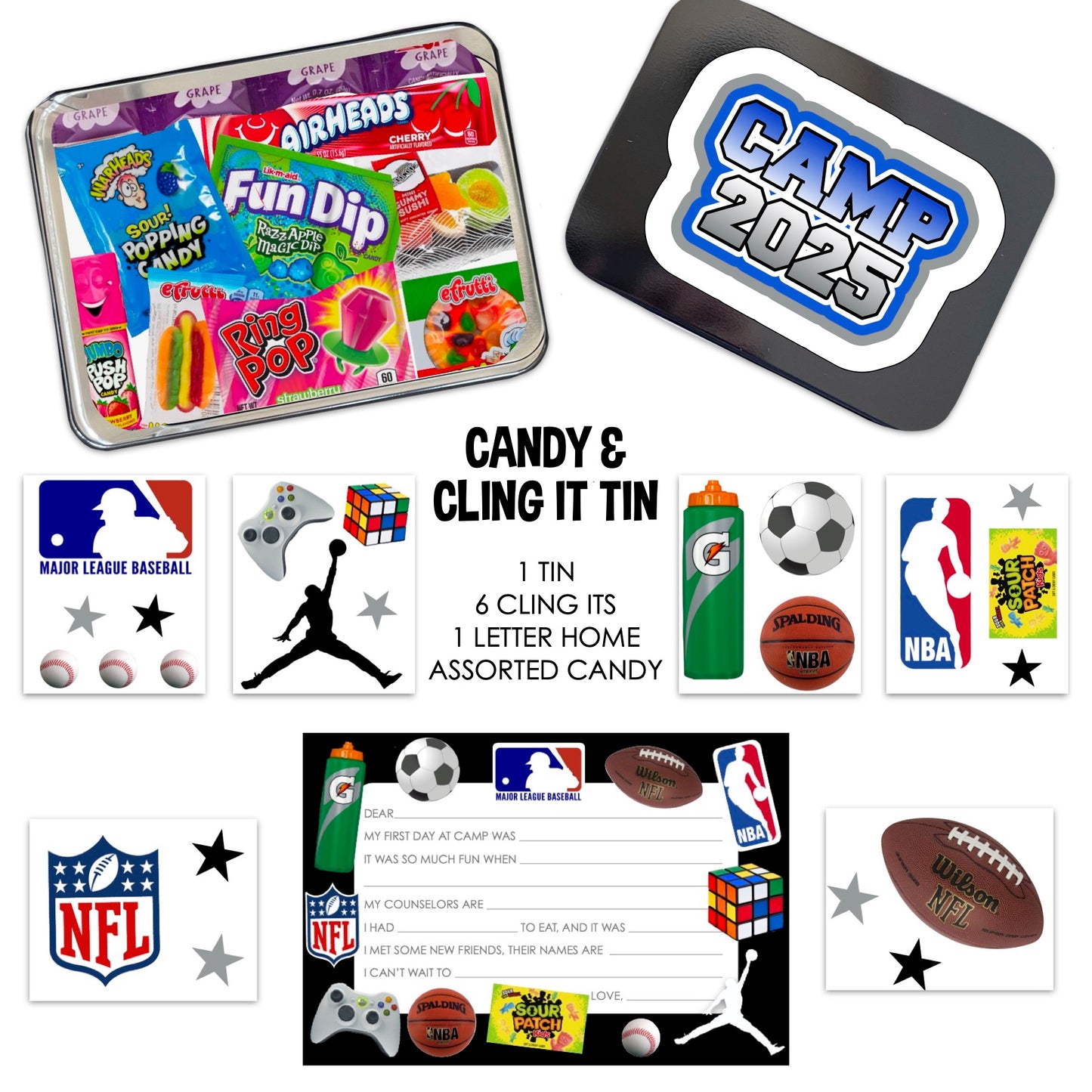Candy & Cling It Tin