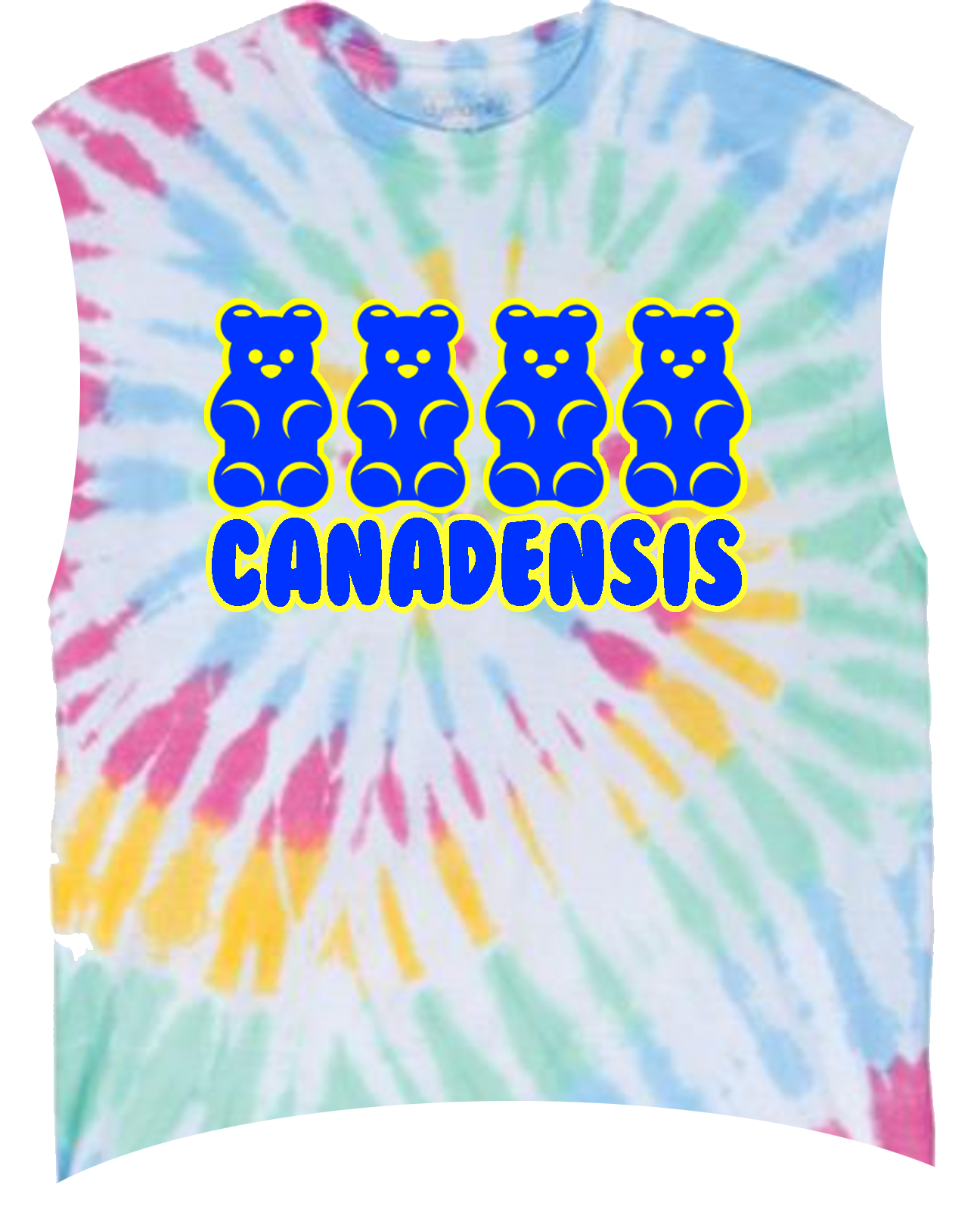 Camp Gummy Tie Dye Tee/Tank