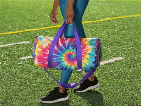 Tie Dye Canvas Duffle Bag