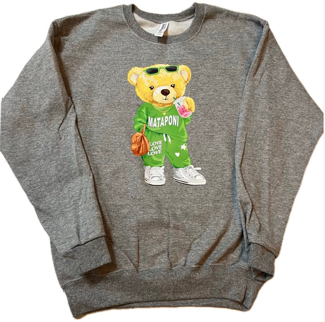 Camp Bear Crewneck Sweatshirt