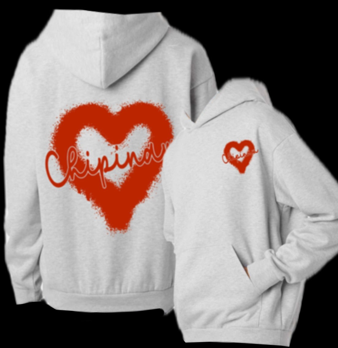 Graffiti Heart Hoodie