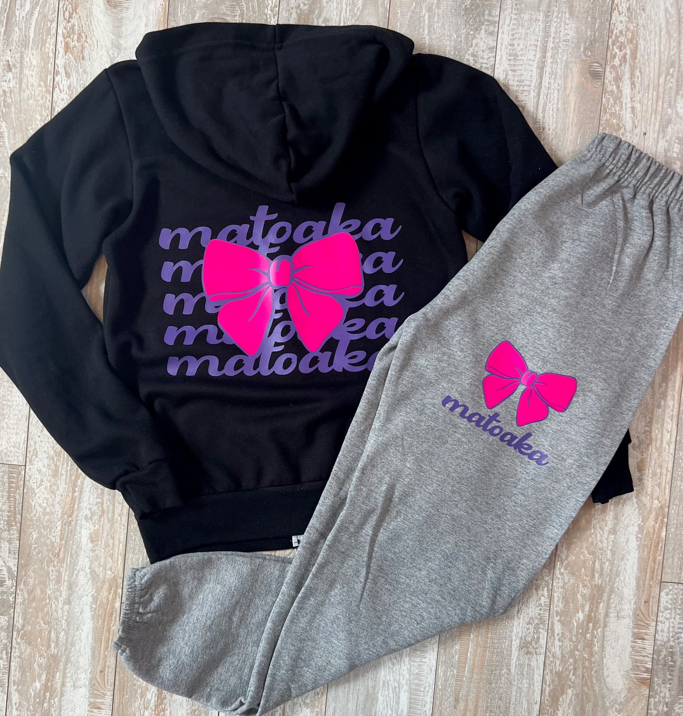 Bow Repeat Hoodie