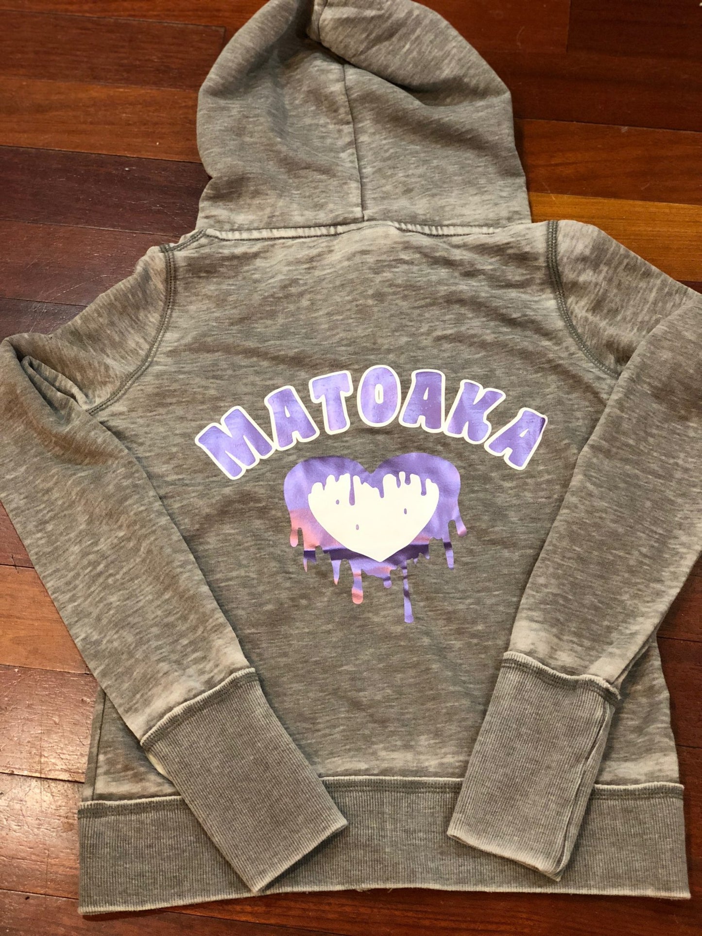 Bleeding Heart Zip Hoodie