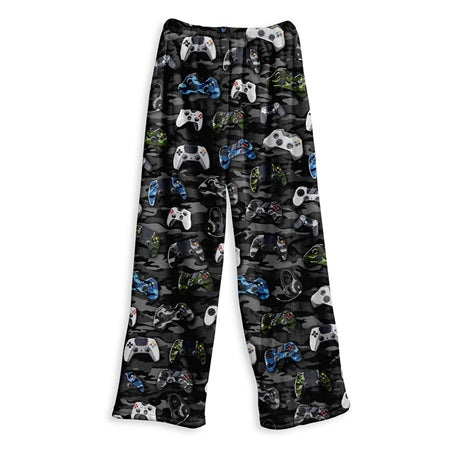 Video Controller Fuzzy PJ Pants