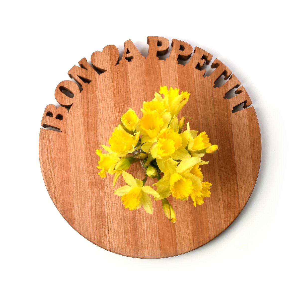 Personalized Round Wood Cutting Board