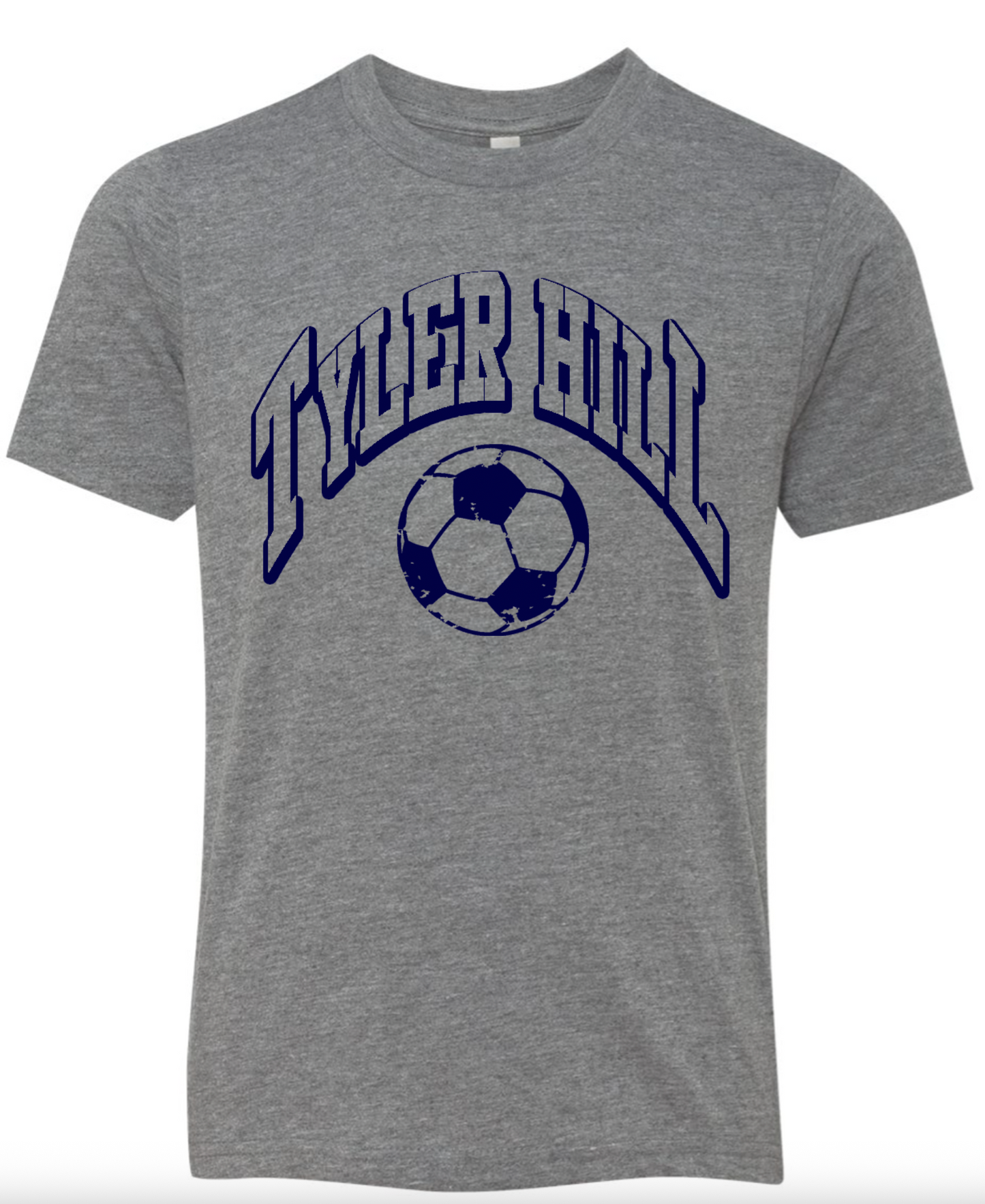 Distressed Ball Triblend Tee
