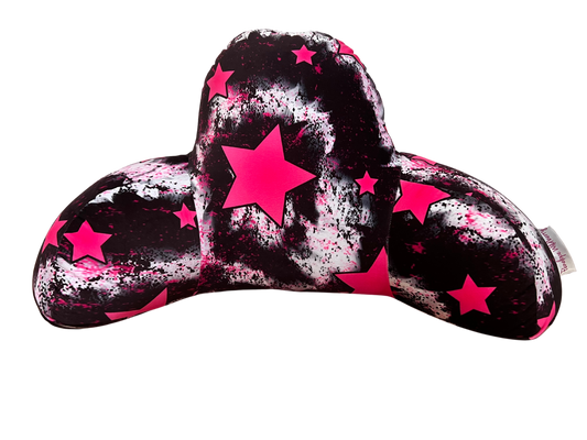 Pink Star Tie Dye Boyfriend Pillow