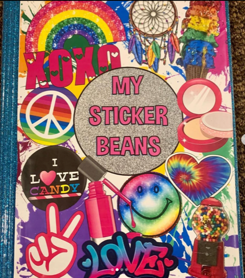 Personalized StickerBeans Book