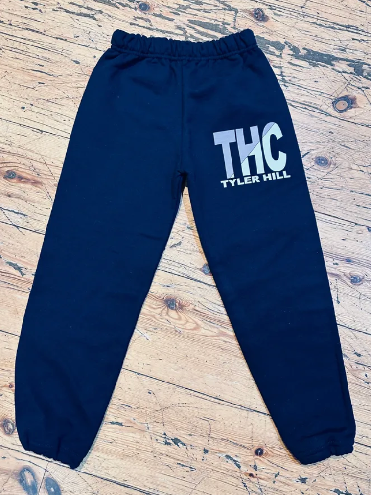 Split Initial Sweatpants