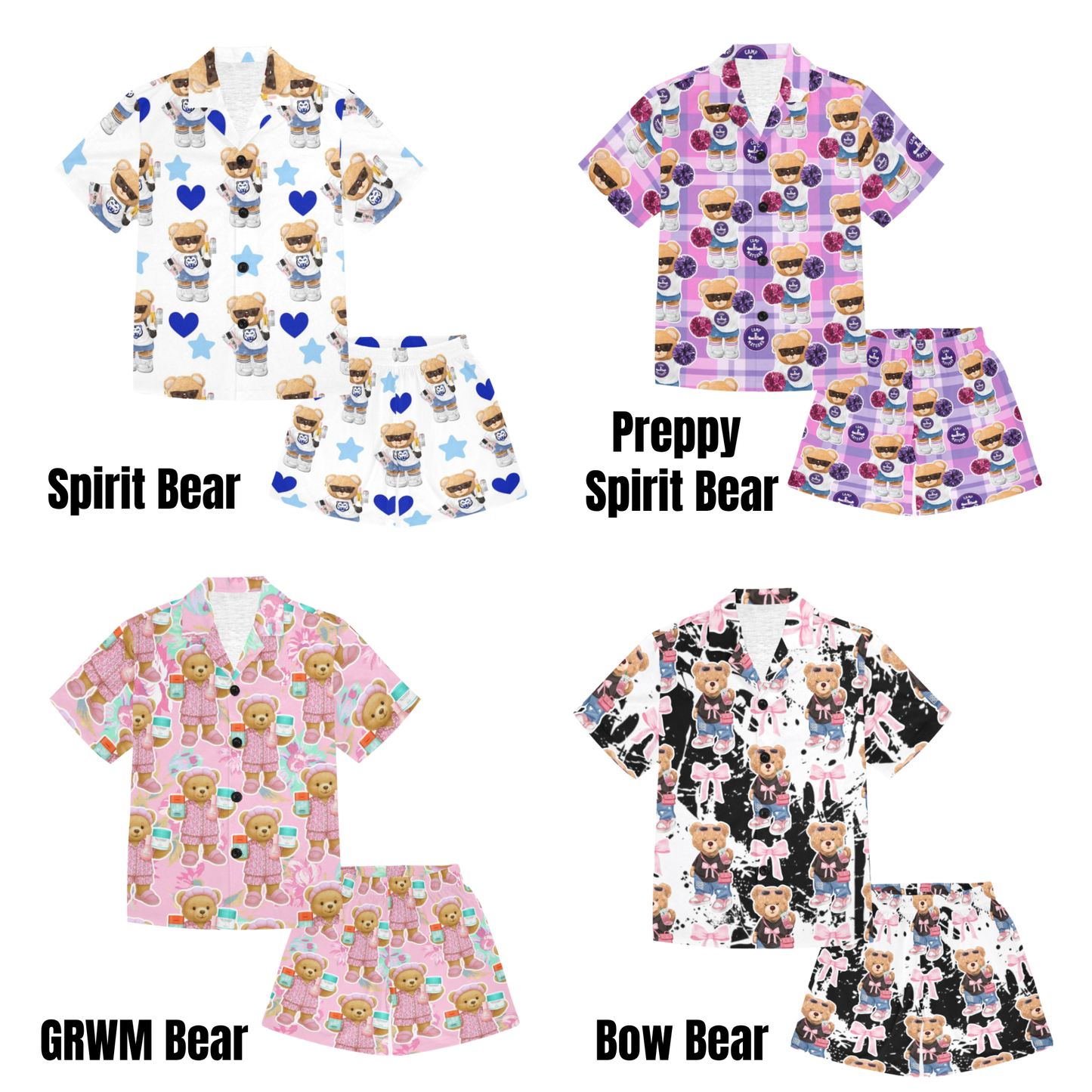 Camp Spirit PJ Sets