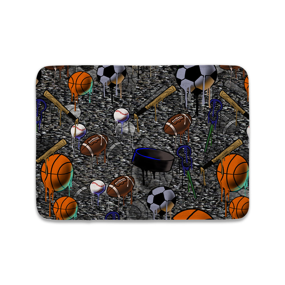Sports Drip Floor Mat