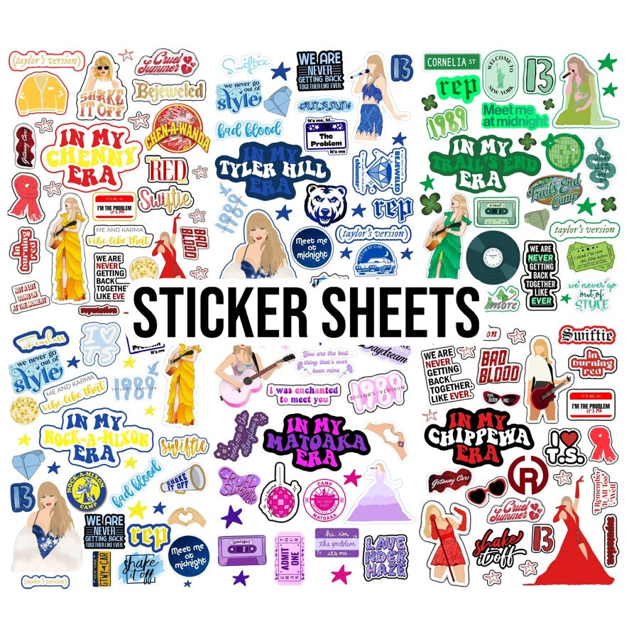 Create'd Sticker Sheet