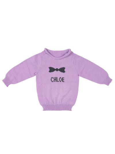 Personalized Bow Sweater