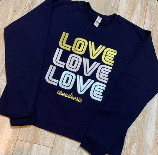 Triple Love Sweatshirt