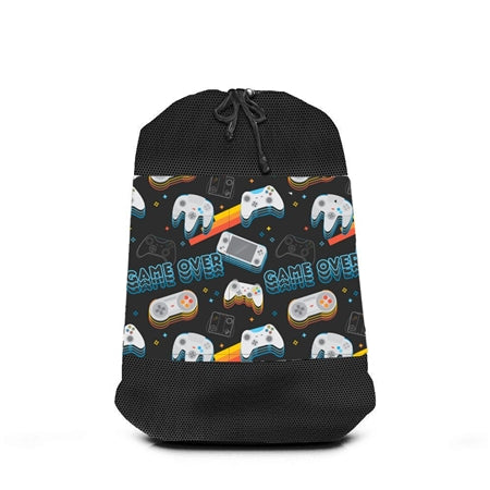 Retro Game Controller Mesh Laundry Bag