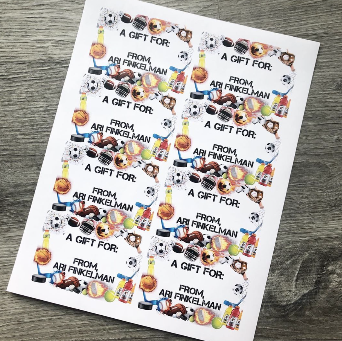 Gift Stickers