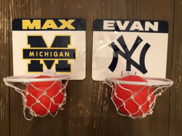 Personalized Basketball Hoop - Medium