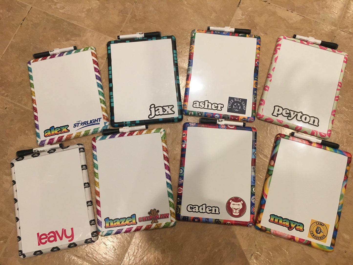 Personalized Dry Erase Board