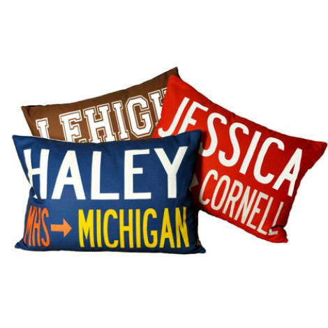 Custom College Pillow