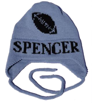 Personalized Football Hat with Earflaps