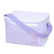 Lilac Seersucker Lunchbox By Mint