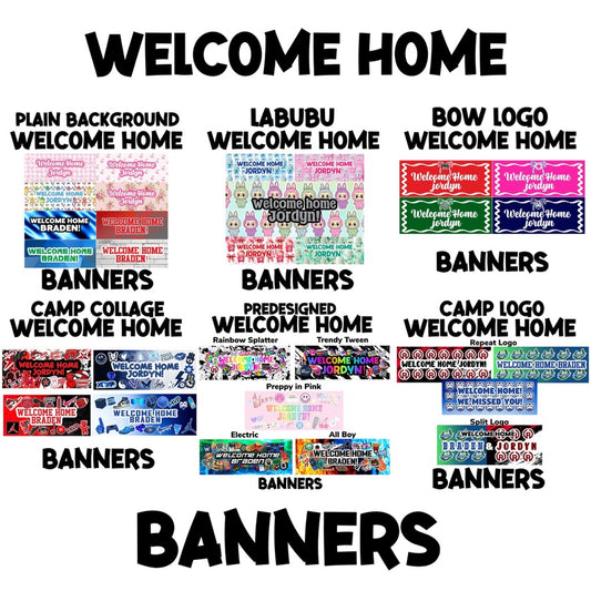 Welcome Home Banner
