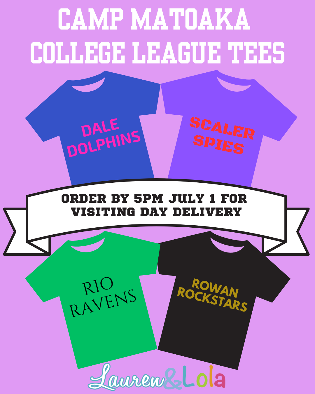 Matoaka College League Tee
