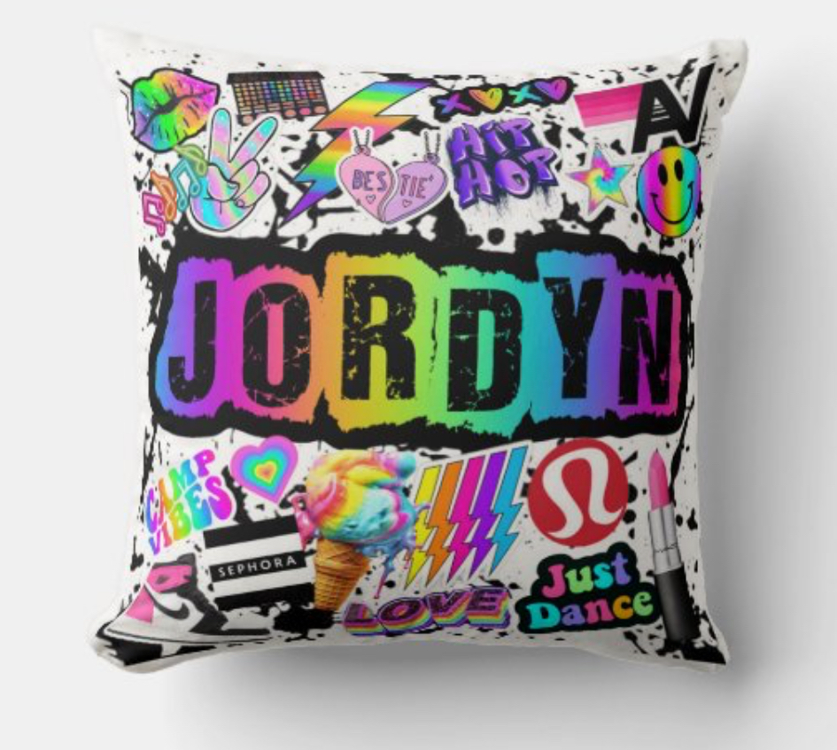 Custom Throw Pillow