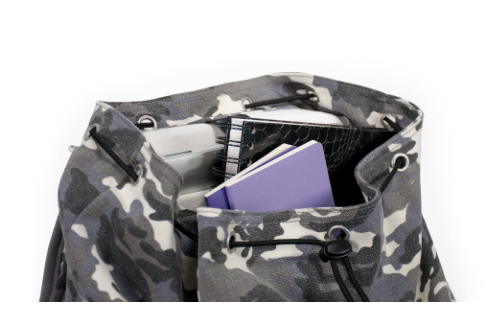 Camo Canvas Backpack