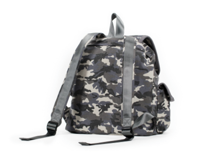 Camo Canvas Backpack