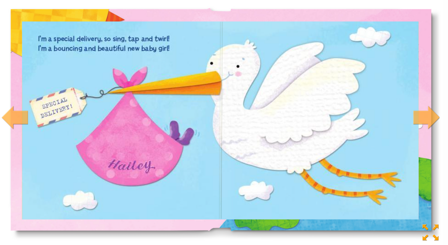 Hello World Personalized Board Book