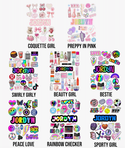 Create'd Sticker Sheet