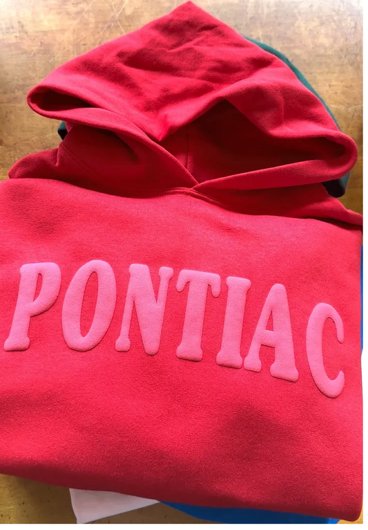 Tone on Tone Embossed Hoodie