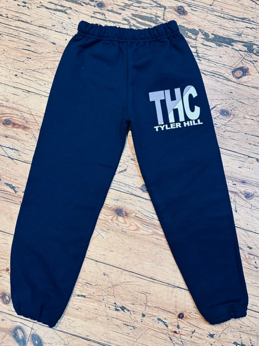 Split Initial Sweatpants