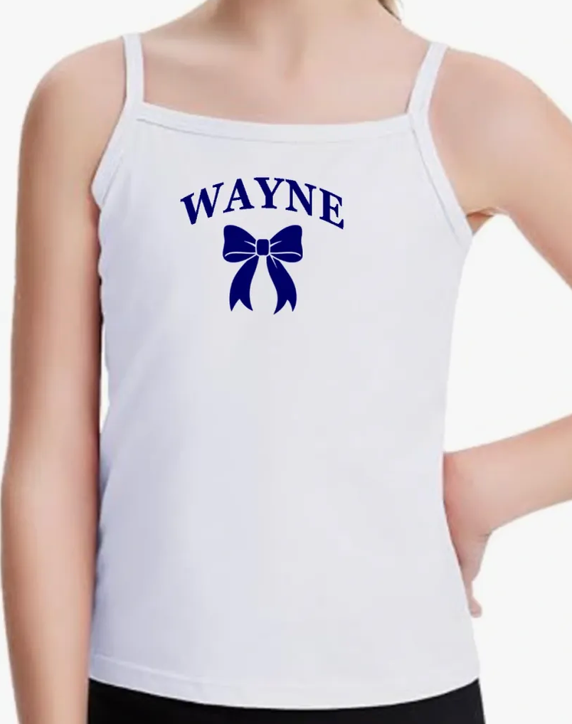 Bow Adjustable Strap Tank