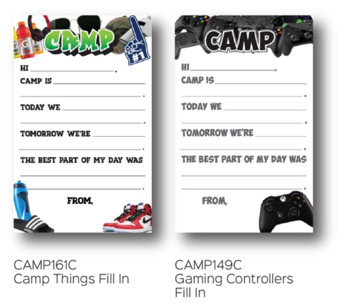 Camp Notepad Stationery Set