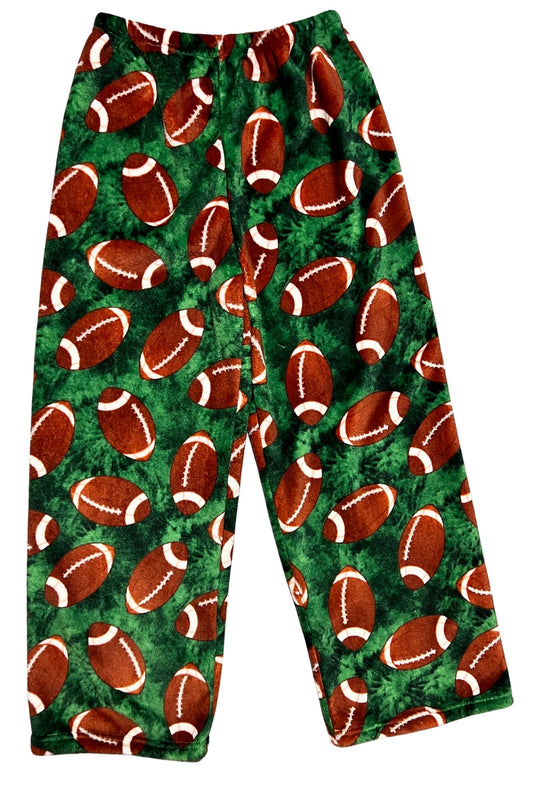 Football Frenzy Fuzzy Pajama Pants