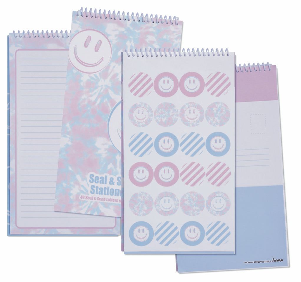 Tie Dye Smiles Seal & Send Stationery