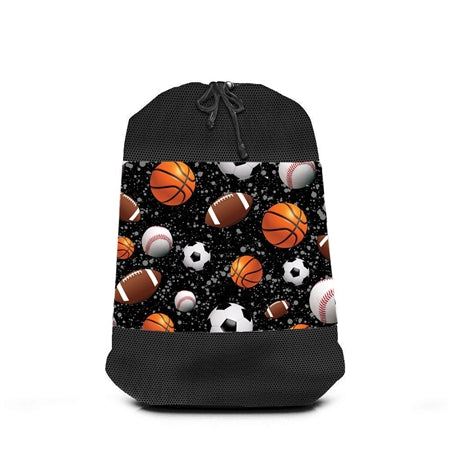 Sports Splatter Mesh Laundry Bag