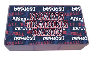 Personalized Trading Card Box