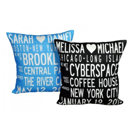 Personalized Wedding Pillow